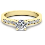 VALÓDI KÖVES ARANY JEGYGYŰRŰK