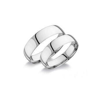 Fehérarany Karikagyűrű AU ROC55F