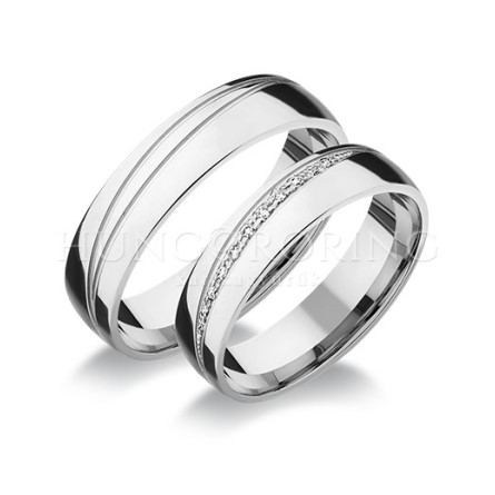 Fehérarany Karikagyűrű RS R174