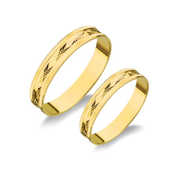 Arany Karikagyűrű AU ROA79