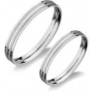 Fehérarany Karikagyűrű AC ROH3010F