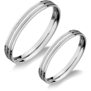 Fehérarany Karikagyűrű AC ROH3010F