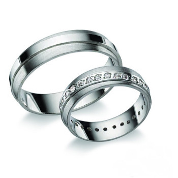 Fehérarany Karikagyűrű AU ROB2