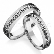 Fehérarany Karikagyűrű AU ROM1160F Fehérarany Karikagyűrű AU ROM1160F