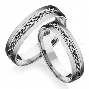 Fehérarany Karikagyűrű AU ROM1160F