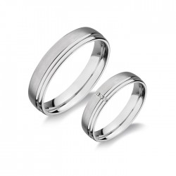 Fehérarany Karikagyűrű AU ROH565F Fehérarany Karikagyűrű AU ROH565F