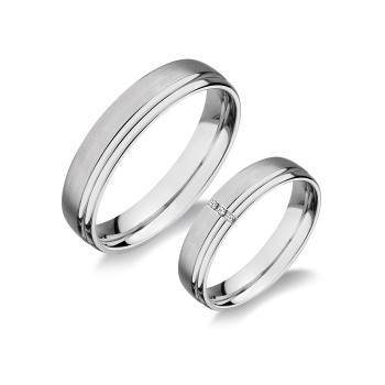 Fehérarany Karikagyűrű AU ROH565F