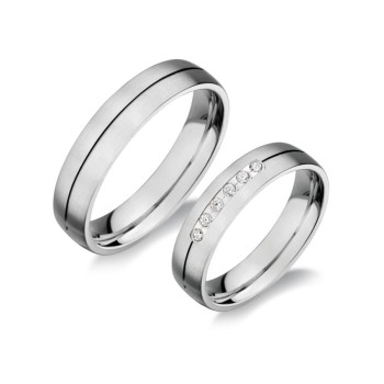 Fehérarany Karikagyűrű AU ROH543/F