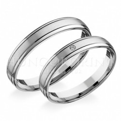 Fehérarany Karikagyűrű AU RO418F Fehérarany Karikagyűrű AU RO418F