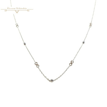 Fehérarany Lánc (méret:42,5) AU 59742