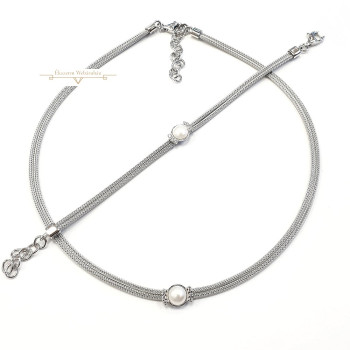 Ezüst Nyakék (méret:40-44) VA 95061