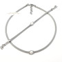 Ezüst Nyakék (méret:40-44) VA 95061