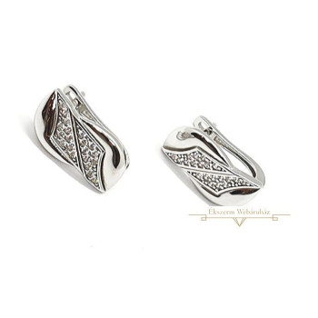 Fehérarany Francia Kapcsos Fülbevaló AU 68647