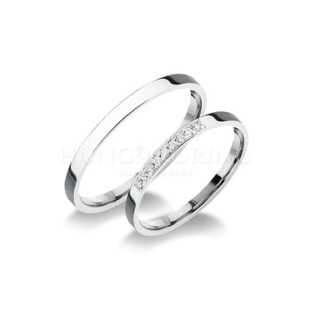 Fehérarany Karikagyűrű AU ROL1330F