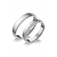 Fehérarany Karikagyűrű AU RO1000F