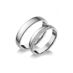 Fehérarany Karikagyűrű AU RO1000F