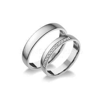 Fehérarany Karikagyűrű AU RO1000F