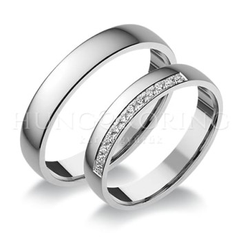 Fehérarany Karikagyűrű AU RO1000F