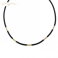 Arany Kaucsuk (méret:54) Lánc AU 64417