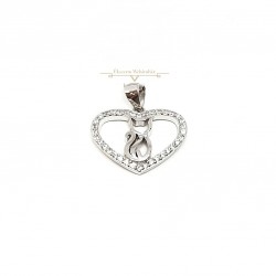 Ezüst Szív Medál AT 88015