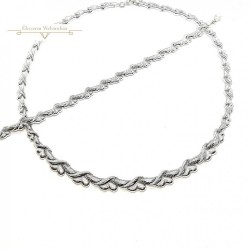 Ezüst Nyakék (méret:51) SC 108218