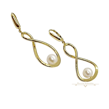 Arany Lógós Fülbevaló AU 76060