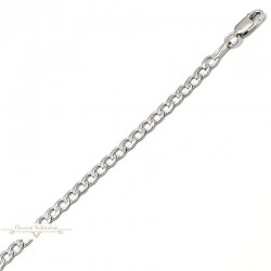 Fehérarany Karlánc (méret:21,5) AU 70904