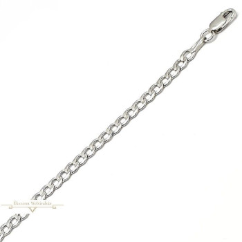 Fehérarany Karlánc (méret:21,5) AU 70904