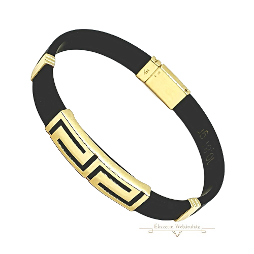 Arany Kaucsuk (méret:22) Karkötő GO 74153