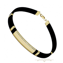 Arany Kaucsuk (méret:21) Karkötő AU 75906