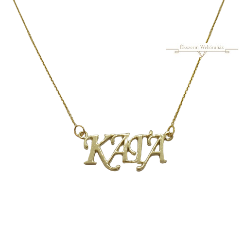 Neves Arany Nyaklánc (méret:41) EK 74798