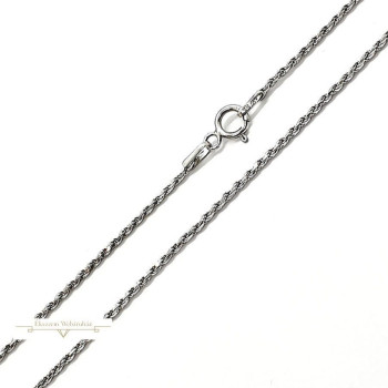 Fehérarany Tömör Lánc (méret:50) AU 70708