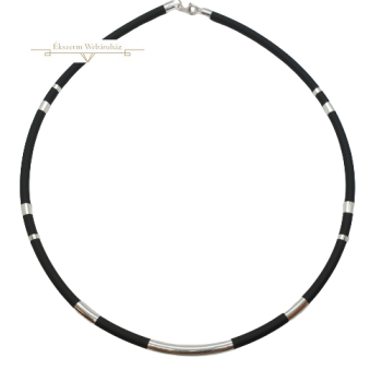 Ezüst-Kaucsuk (méret:59) Lánc LD 119976