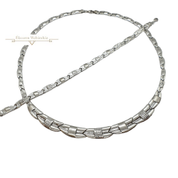 Ezüst Nyakék (méret:44) AD 73573