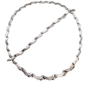 Ezüst Nyakék (méret:51) SC 120240