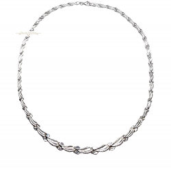 Ezüst Nyakék (méret:51) SC 120273