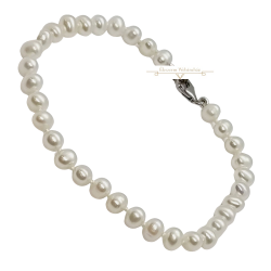 Tenyésztett Gyöngy Karlánc (méret:19) MR 120725