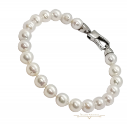 Tenyésztett Gyöngy Karlánc (méret:19,5) MR 120736