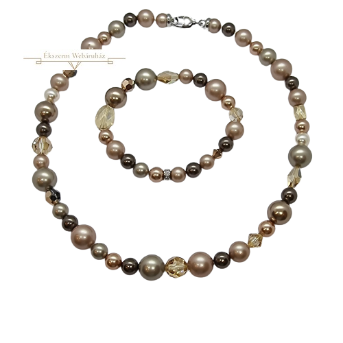 Swarovski Kristályos Shell Pearl Garnitúra SD 117400