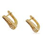 Arany Francia Kapcsos Fülbevaló AU 82021