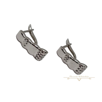 Fehérarany Francia Kapcsos Fülbevaló AU 78610