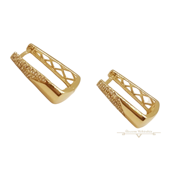 Arany Francia Kapcsos Fülbevaló AU 79827