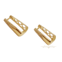 Arany Francia Kapcsos Fülbevaló AU 79827