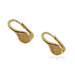 Arany Hagyományos Kapcsos Fülbevaló AU 81125