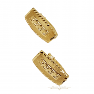 Arany Francia Kapcsos Fülbevaló AU 79284