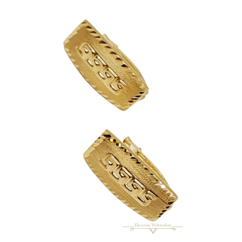 Arany Francia Kapcsos Fülbevaló AU 79284