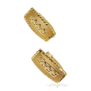 Arany Francia Kapcsos Fülbevaló AU 79284