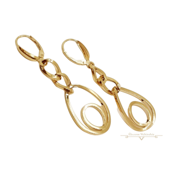 Arany Lógós Fülbevaló AU 78705