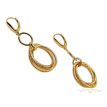 Arany Lógós Fülbevaló AU 80293