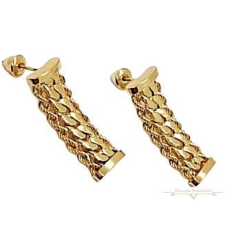 Arany Lógós Fülbevaló AU 81182